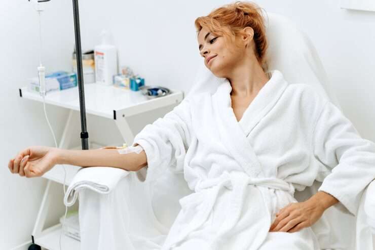 IV hydration therapy session at Allurant Medical Spa San Diego
