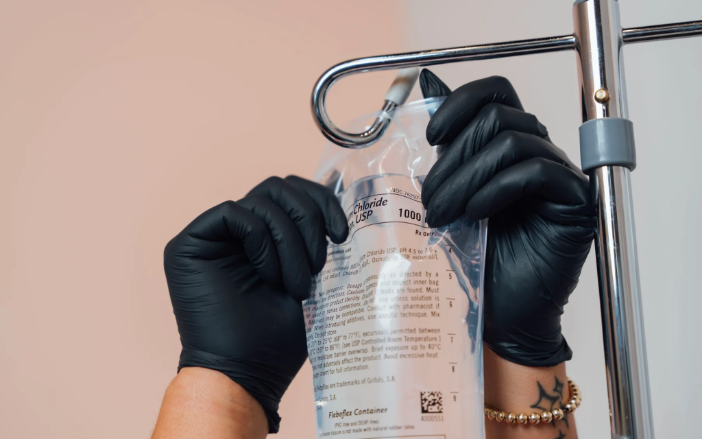 beauty IV drip for skin hydration and glow in san diego