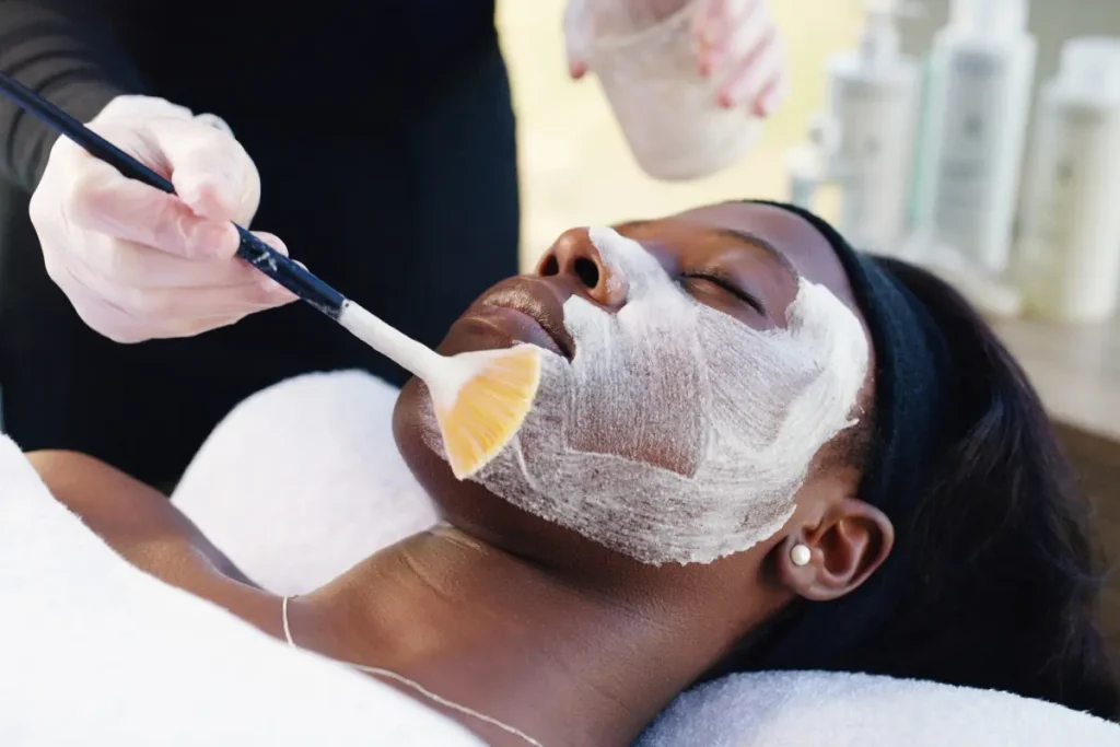 High frequency acne facial treatment targeting breakouts and inflammation in San Diego