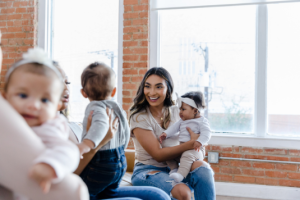 Moms at support groups in San Diego