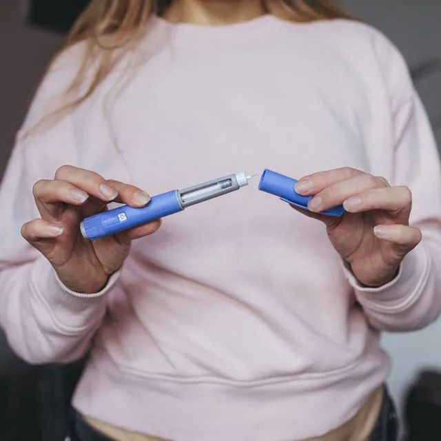 Weekly semaglutide injection known as GLP-1 medications for weight loss