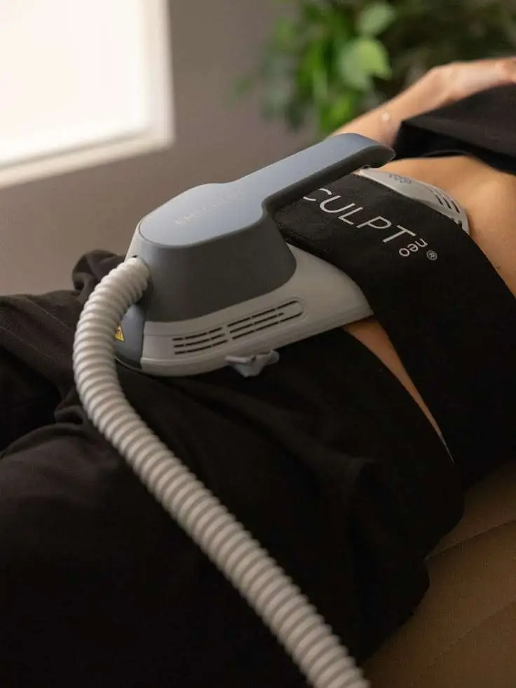 Emsculpt NEO abdominal muscle building skin tightening non surgical body contouring Allurant Medical Spa San Diego