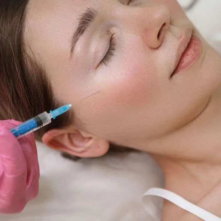 Cheek filler treatment for volume restoration at Allurant Medical Spa San Diego