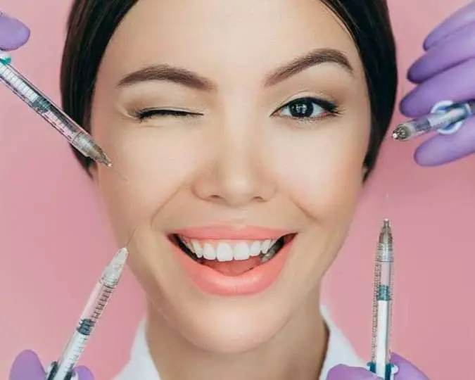Close-up of a patient's smooth skin after hyaluronic acid filler treatment at Allurant Medical Spa San Diego