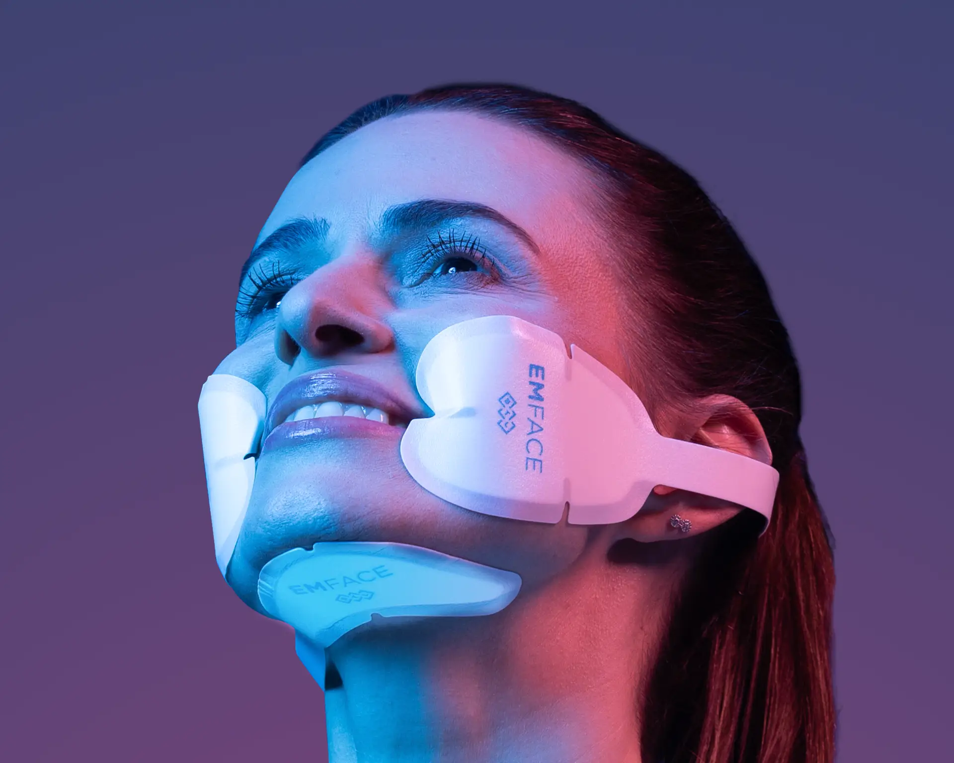 patient's lower face using EMFACE for jowls treatment at Allurant Medical San Diego with visible jawline lifting results