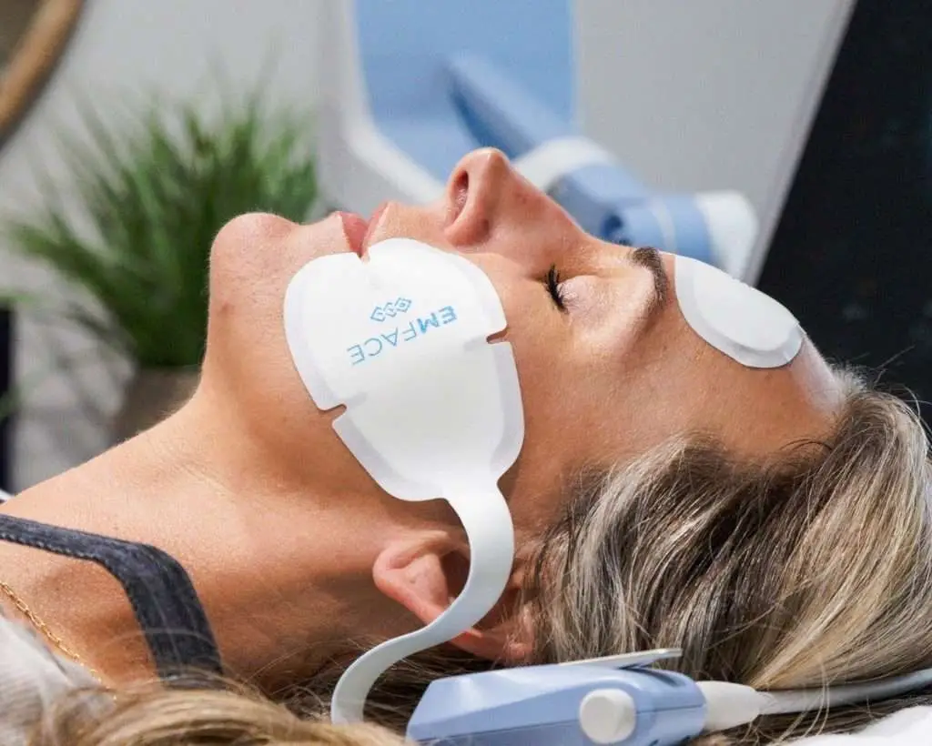 Non-surgical facelift options San Diego — EMFACE and RF microneedling for face tightening at Allurant Medical