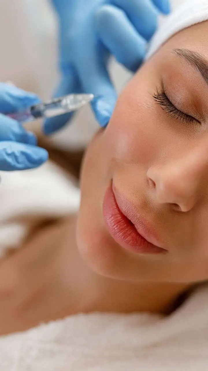 Sculptra cheek lift biostimulator volume restoration treatment Allurant Medical Spa San Diego