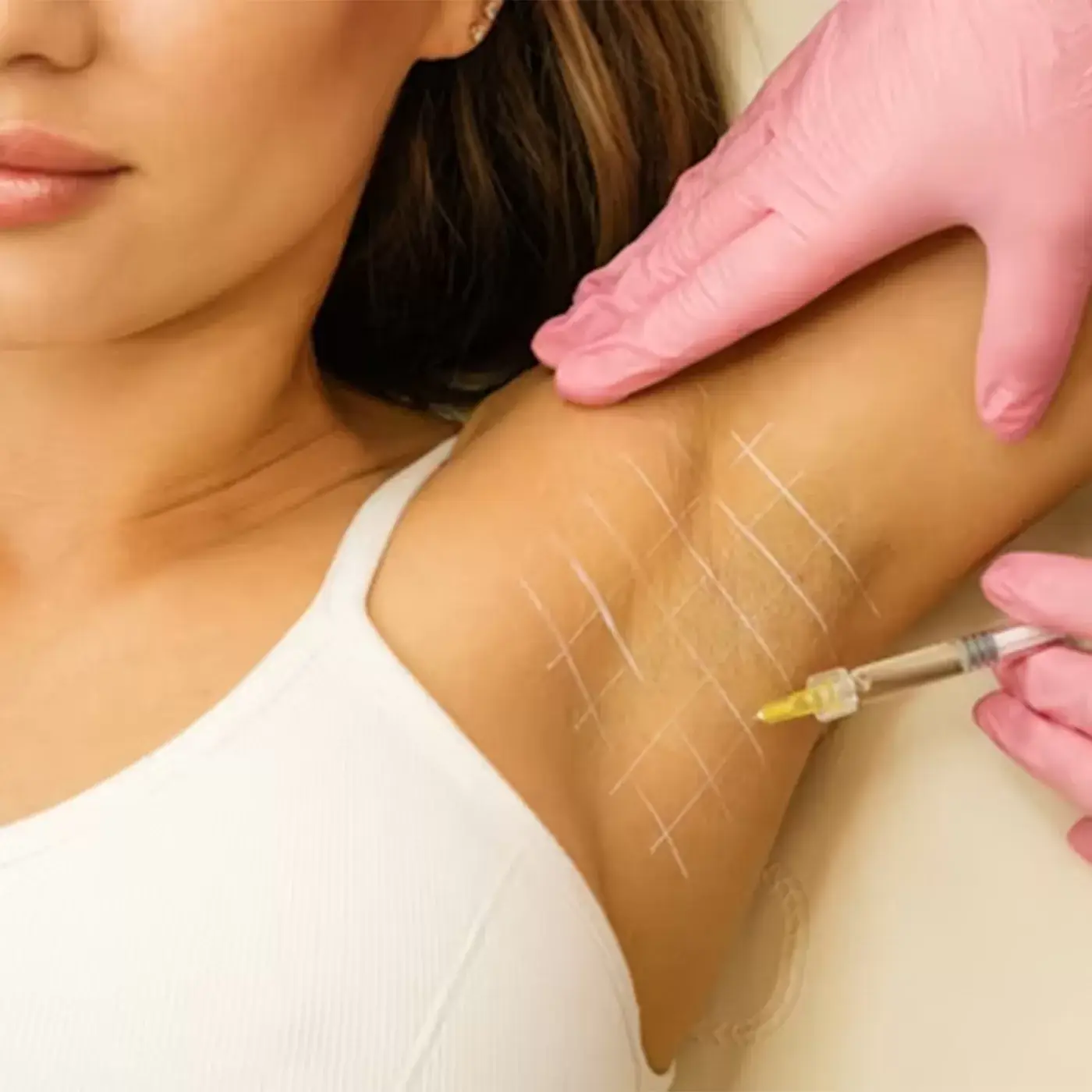 Patient consulting with a provider about the unexpected cosmetic and medical uses for Botox at Allurant Medical Spa.