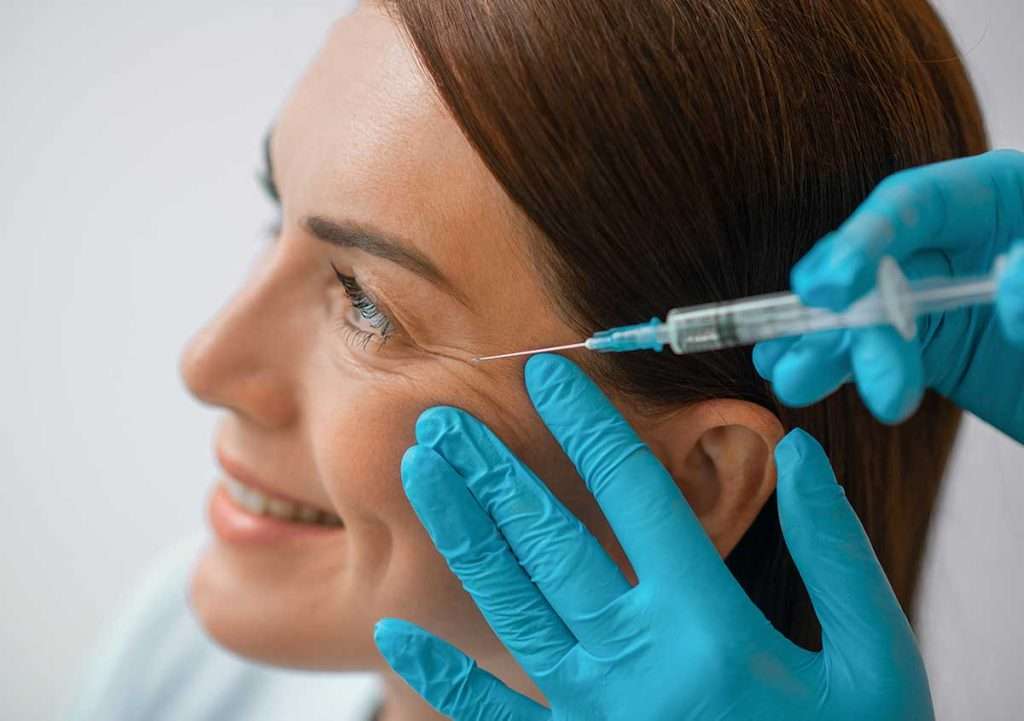 Patient receiving a personalized Botox consultation in San Diego