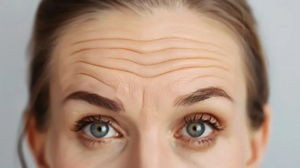Dynamic Wrinkles vs Static Wrinkles comparison on the upper face